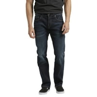 Gümüş Jeans A.Ş. Erkek Allan Slim Fit Düz Paça Kot Pantolon, Bel Ölçüsü 30-42