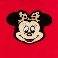 Minnie Mouse Bebek Kız ve Toddler Kız Tayt ve Sweatshirt, Kıyafet Seti