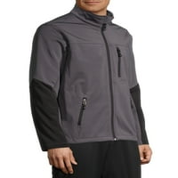 SwissTech Erkek ve Büyük Erkek Eklenmiş Streç Yumuşak kılıf Ceket, 5XL Bedene Kadar