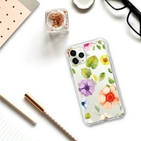 Essentials iPhone Pro Telefon Kılıfı, Anemon Çiçekleri Gökkuşağı