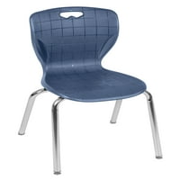 Kee 60 24 Yüksekliği Ayarlanabilir Seyyar Sınıf Masası - Cherry & Andy 18'li Yığın Sandalyeler- Lacivert