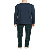 Aeropostale Erkek Kutulu Hediyelik Pijama Pijama Takımı, 3'lü, Beden S-XL