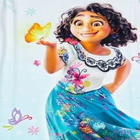 Disney Encanto Kız Çocuk Kısa Kollu Pijama Gecelik, 4-10 Beden